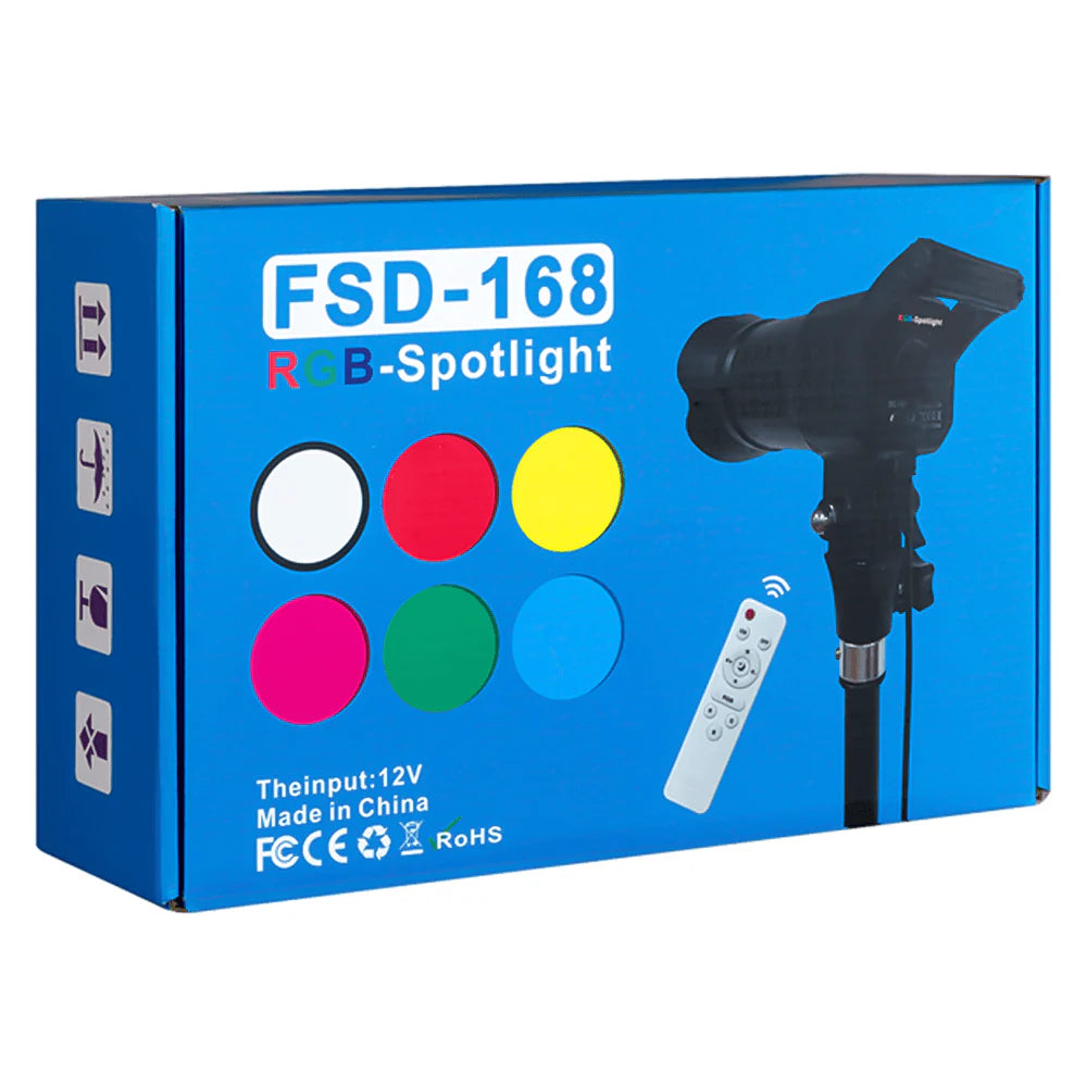 Spotlight RGB LED FSD-168 + Stand